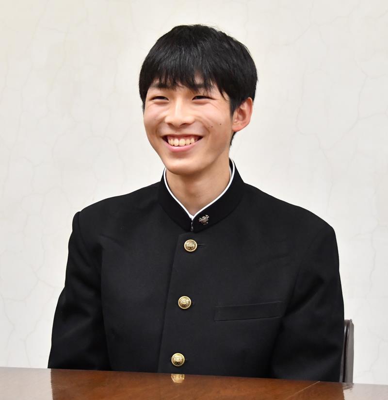 柏南高の村下善乙。２０２２年は「２月のリードジャパンカップで表彰台」を目標とする＝柏市