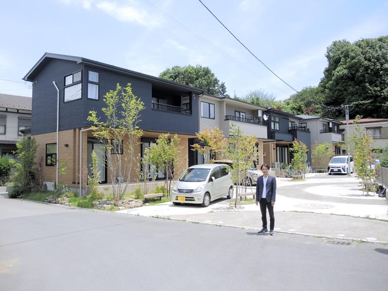 「iFデザイン賞」住宅建築部門で受賞した「リーズン我孫子 綴のまち」=我孫子市(画像の一部を加工しています)
