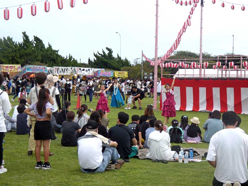 昨年の白子町げんき夏祭りの様子