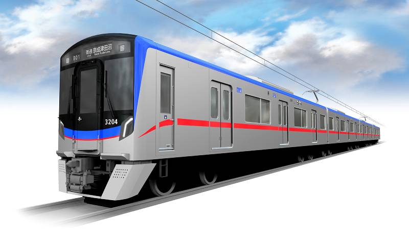 新型車両「３２００形」のイメージ（京成電鉄提供）