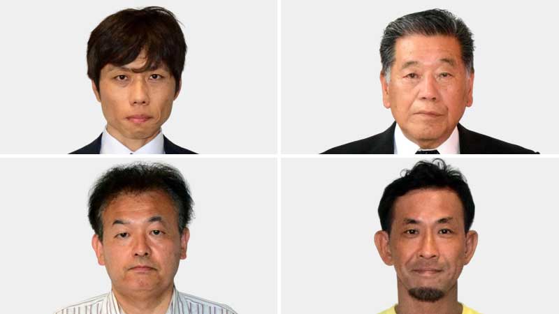 （左上から時計回り）斎藤憲彦氏、鈴木博氏、梶井智昌氏、横井浩二氏