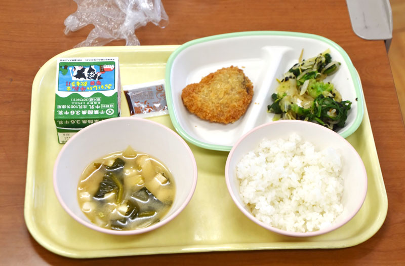提供されたメニュー