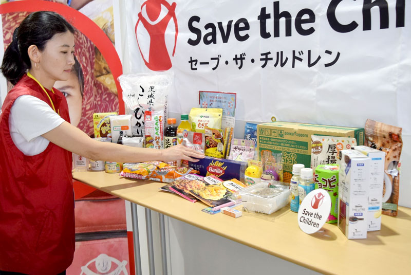 「応援ボックス」で送られる食品類