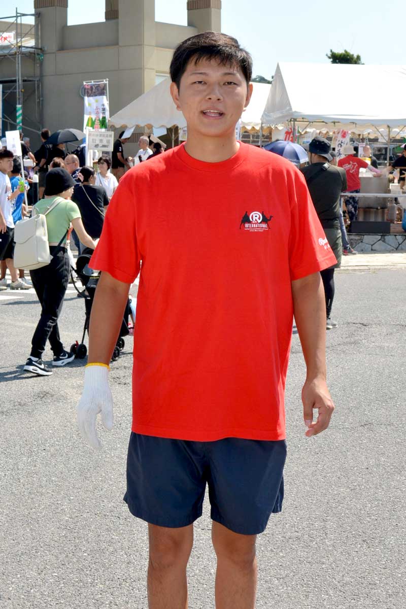 千葉代表として関東ブロックの主張発表大会に出場する大野さん＝御宿町