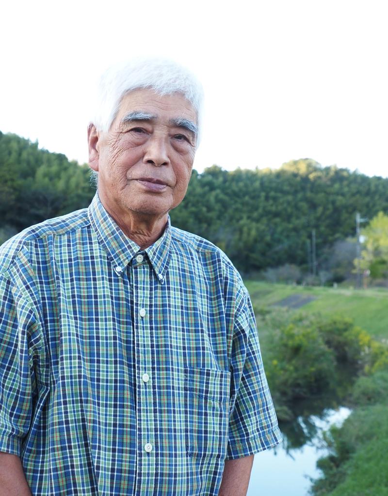 君津「宮下緑地をきれいにする会」会長・案納龍男さん(81)