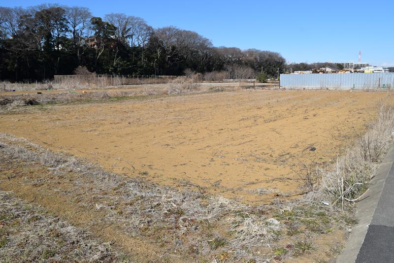 スケートボード練習場所の予定地＝１０日、船橋市