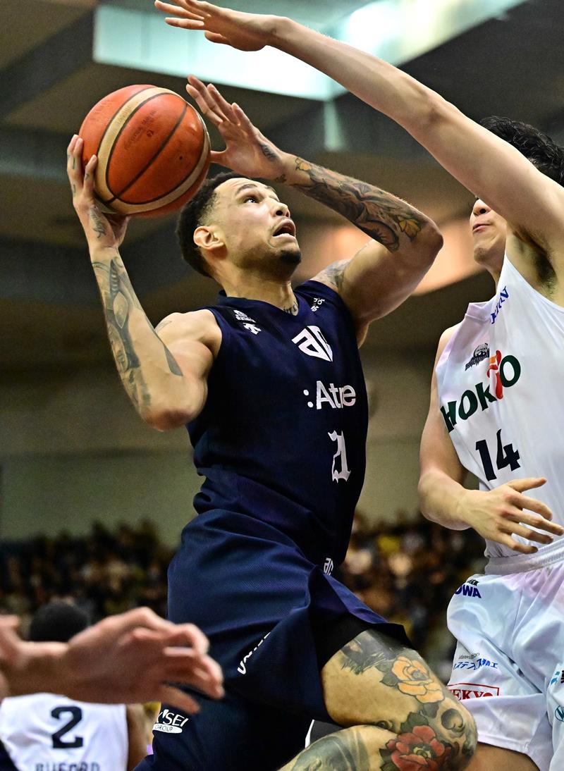 Ｂ２レギュラーシーズン最優秀選手賞に輝いたＡ千葉のアシュリー